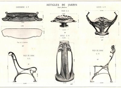Hector Guimard, Art Nouveau Saint Dizier Planter