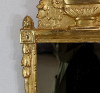  Mirror in gilded wood, Louis XVI style - Early 20th century