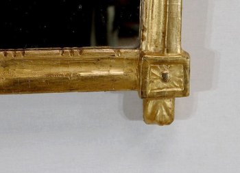  Mirror in gilded wood, Louis XVI style - Early 20th century