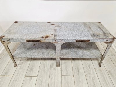 Table humide de boucher Richmond de style industriel vintage