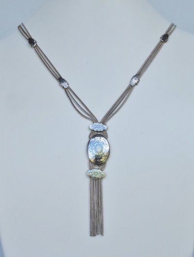 Silver necklace, Anatolia.