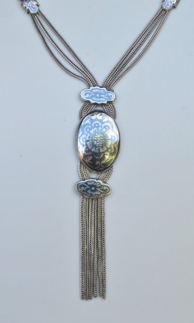 Silver necklace, Anatolia.