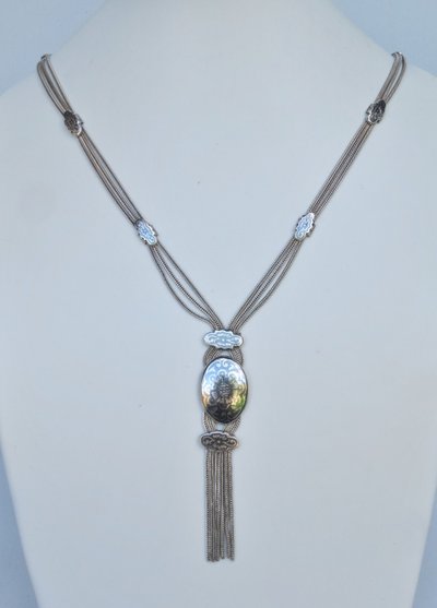 Silver necklace, Anatolia.