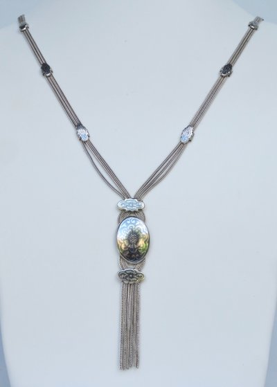 Silver necklace, Anatolia.