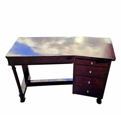 Bureau Art Déco asymétrique 1930-40 