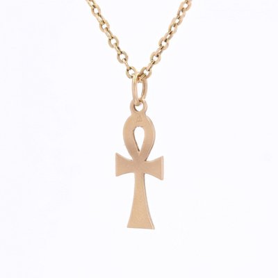 Croix égyptienne or jaune