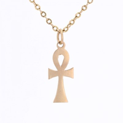 Croix égyptienne or jaune