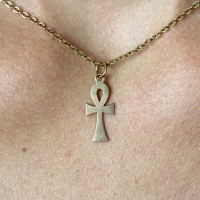 Croix égyptienne or jaune