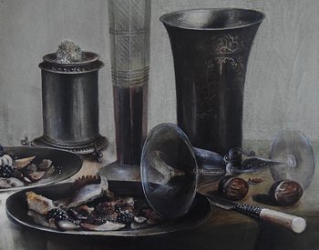 STANISLAS KOSTKA (geb. 1954) Öl auf Leinwand Stilleben