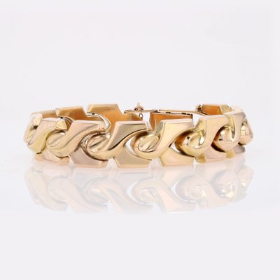 Antikes Armband mit beweglichen Knotenmotiven