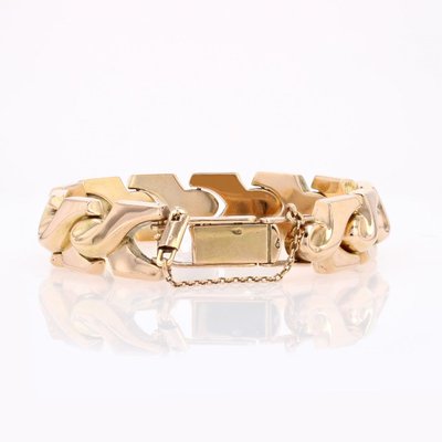Antikes Armband mit beweglichen Knotenmotiven