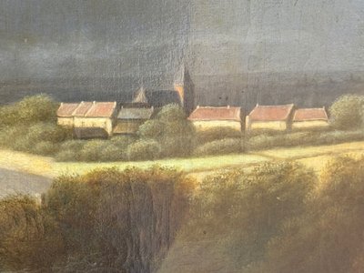 Landschaft des Feuers