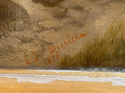Landschaft des Feuers