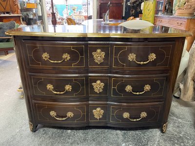 Louis XIV style chest of drawers - Mailfert workshops in Orléans