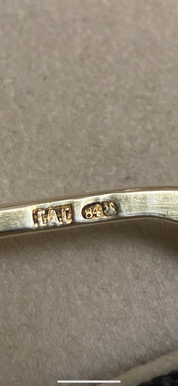 Set of twelve RUSSIAN vermeil silver spoons