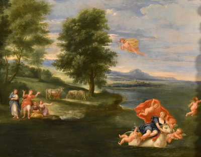 The Rape Of Europa, Francesco Albani (bologna 1578 - 1660) Follower Of