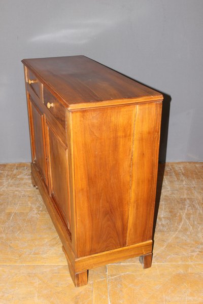 Louis Philippe style walnut sideboard, circa 1900