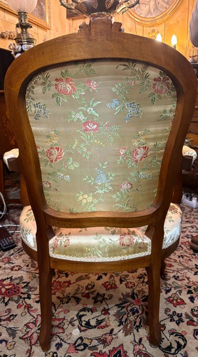 Fauteuil à la Reine, 19ième siècle 
