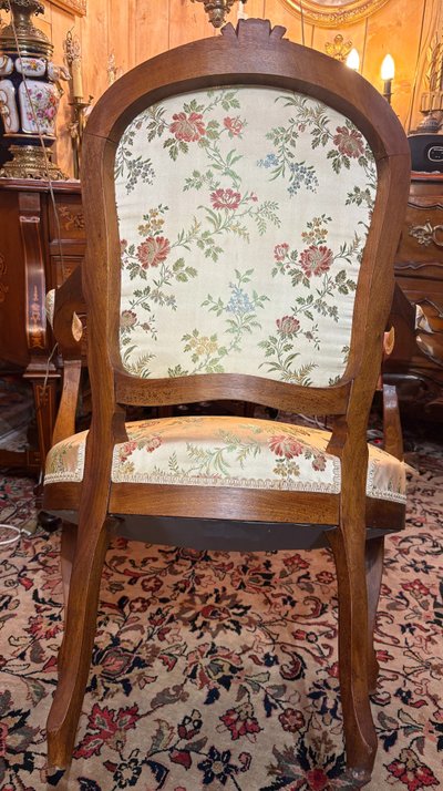 Fauteuil à la Reine, 19ième siècle 