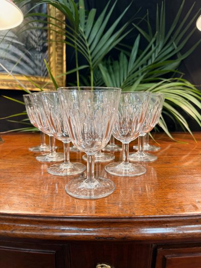 Baccarat - 10 bicchieri da acqua - modello Cassino