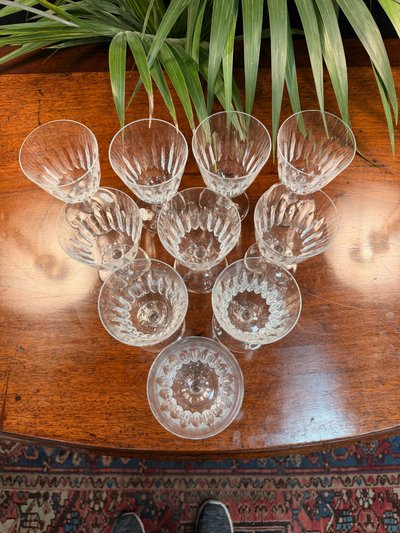 Baccarat - 10 bicchieri da acqua - modello Cassino