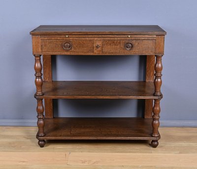 Sideboard aus Eiche, Stil Louis-Philippe – Ende des 19. Jahrhunderts