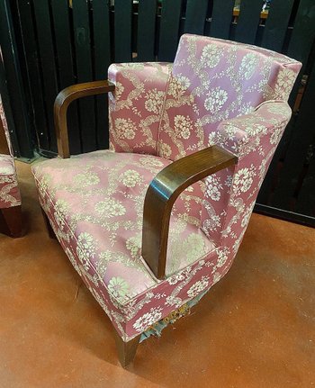 Paire de  Fauteuils  Art Déco 