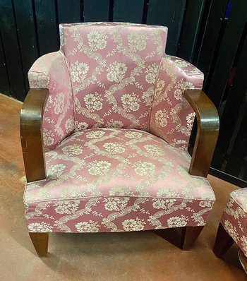 Paire de  Fauteuils  Art Déco 