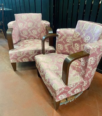 Paire de  Fauteuils  Art Déco 