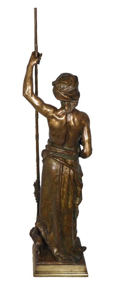 Sentinella araba in bronzo di Anglès, fine XIX secolo