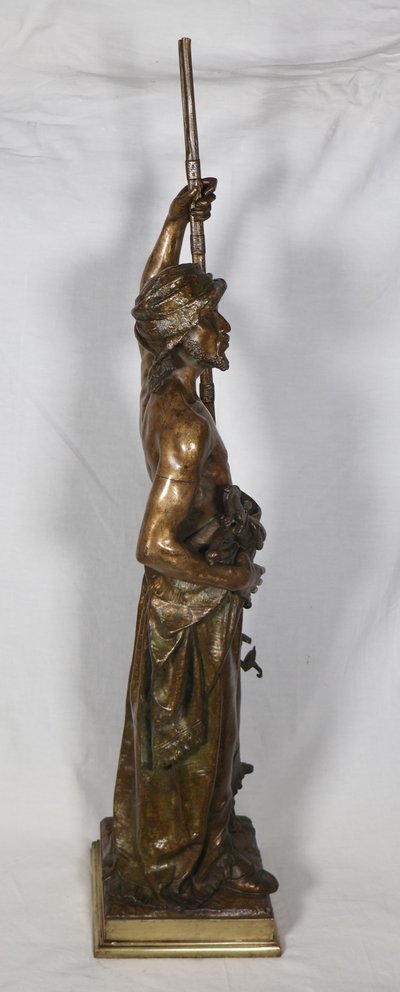 Sentinella araba in bronzo di Anglès, fine XIX secolo