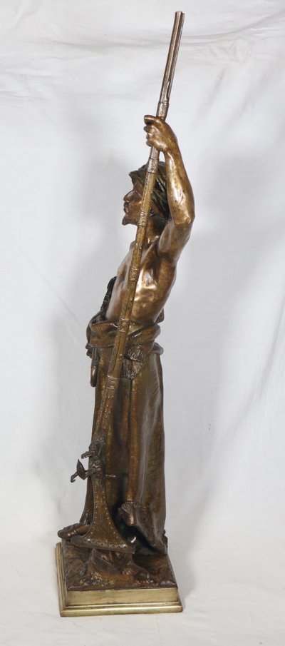 Sentinella araba in bronzo di Anglès, fine XIX secolo
