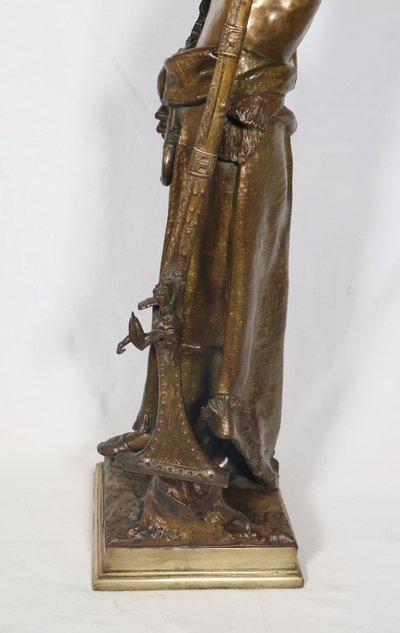 Sentinella araba in bronzo di Anglès, fine XIX secolo