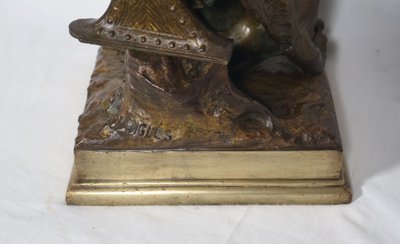 Sentinella araba in bronzo di Anglès, fine XIX secolo