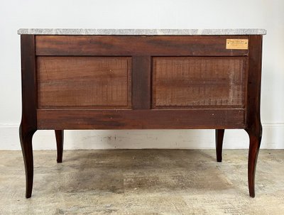 Commode style transition en marqueterie estampillé FRANCOIS DAIDÉ