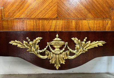 Commode style transition en marqueterie estampillé FRANCOIS DAIDÉ