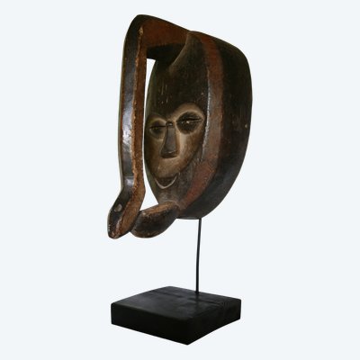 Antica maschera Kwélé, Gabon.