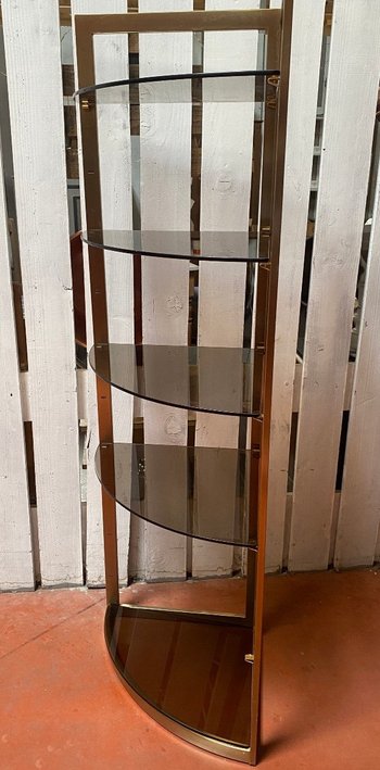 Mensola angolare in ottone