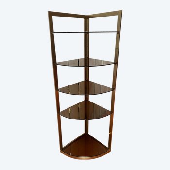 Brass Corner Shelf