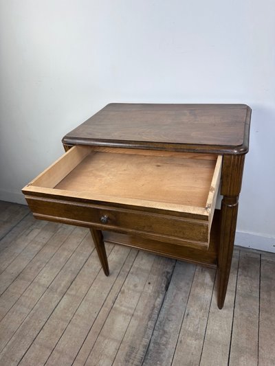 1940s Oak Side Table