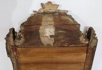 Gilded wood mirror, Louis XVI style - Early XXth century