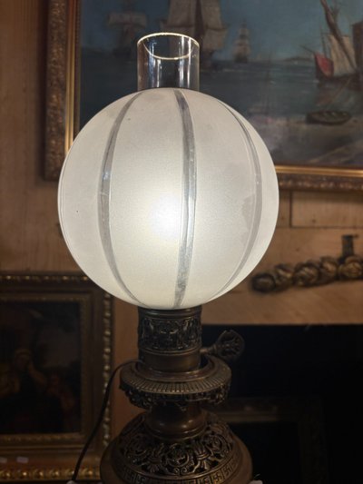 Lampada a paraffina, XIX secolo