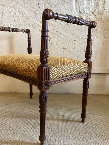 Banquette néoclassique, XIXe siècle 