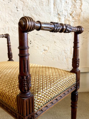 Banquette néoclassique, XIXe siècle 