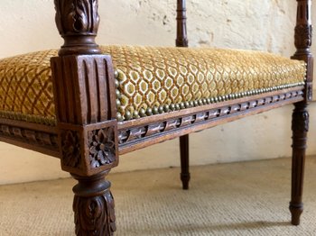 Banquette néoclassique, XIXe siècle 