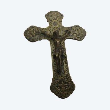 Croix en bronze de Barbedienne 