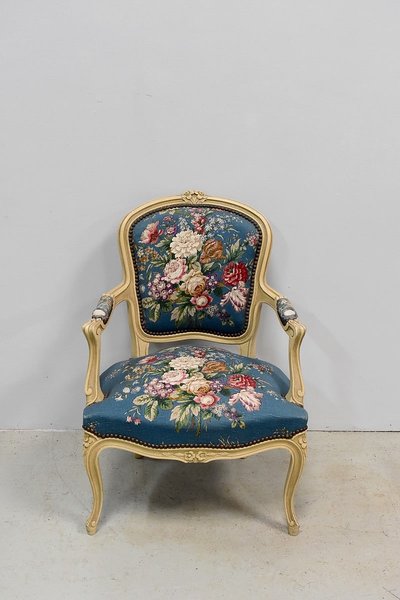 Louis XV armchair - 19th century