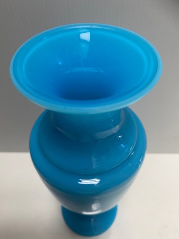 VASE OF SÈVRES IN OPALINE...