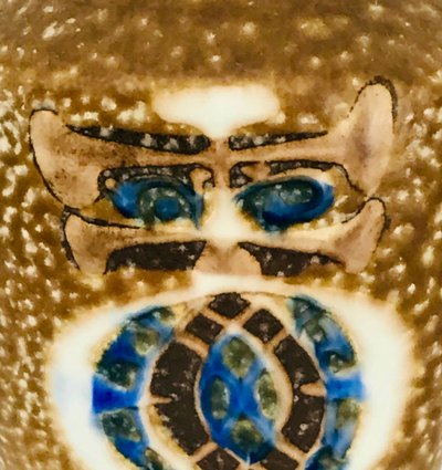 Vaso di Nils Thorsson per Royal Copenhagen, Danimarca, anni '70