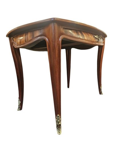 Louis Majorelle Schreibtisch Flach Jugendstil "Aux Trèfes"